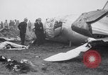 Image of Transport plane debris at crash site Oklahoma City Oklahoma USA, 1939, second 19 stock footage video 65675028723
