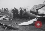 Image of Transport plane debris at crash site Oklahoma City Oklahoma USA, 1939, second 21 stock footage video 65675028723