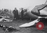 Image of Transport plane debris at crash site Oklahoma City Oklahoma USA, 1939, second 22 stock footage video 65675028723