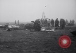 Image of Transport plane debris at crash site Oklahoma City Oklahoma USA, 1939, second 24 stock footage video 65675028723