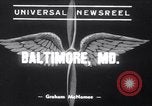 Image of Boeing-314 Yankee Clipper Baltimore Maryland USA, 1939, second 1 stock footage video 65675028725