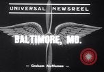 Image of Boeing-314 Yankee Clipper Baltimore Maryland USA, 1939, second 3 stock footage video 65675028725