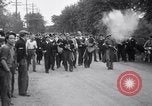 Image of Strikers from steel plants Monroe Michigan USA, 1937, second 49 stock footage video 65675028726