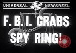 Standbild FBI-Beamten erfassen Spione New York United States USA, 1941, aus Sekunde 4 historischem Filmmaterial Videoclip 65675028727
