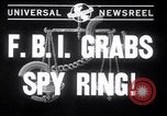 Standbild FBI-Beamten erfassen Spione New York United States USA, 1941, aus Sekunde 5 historischem Filmmaterial Videoclip 65675028727
