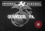 Image Modèles avec US Marines Quantico Virginia USA, 1941, de la seconde 3 séquences d'archives historiques vidéo 65675028731