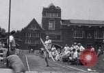 Standbild Leichtathletik Veranstaltungen an der Franklin Feld Philadelphia Pennsylvania USA, 1941, aus Sekunde 25 historischem Filmmaterial Videoclip 65675028733