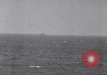 Image of British battleship destroys German supply ship Atlantic Ocean, 1941, second 31 stock footage video 65675028744