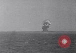 Image of British battleship destroys German supply ship Atlantic Ocean, 1941, second 34 stock footage video 65675028744