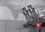 Image of British battleship destroys German supply ship Atlantic Ocean, 1941, second 43 stock footage video 65675028744