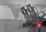Image of British battleship destroys German supply ship Atlantic Ocean, 1941, second 44 stock footage video 65675028744