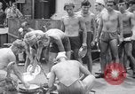 Image of British battleship destroys German supply ship Atlantic Ocean, 1941, second 60 stock footage video 65675028744