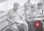 Image of British battleship destroys German supply ship Atlantic Ocean, 1941, second 62 stock footage video 65675028744