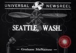 Image of OPM chief Knudsen at Boeing plane factory Seattle Washington USA, 1941, second 6 stock footage video 65675028749