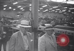 Image of OPM chief Knudsen at Boeing plane factory Seattle Washington USA, 1941, second 10 stock footage video 65675028749