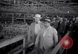 Image of OPM chief Knudsen at Boeing plane factory Seattle Washington USA, 1941, second 22 stock footage video 65675028749