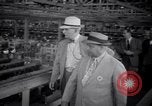 Image of OPM chief Knudsen at Boeing plane factory Seattle Washington USA, 1941, second 23 stock footage video 65675028749