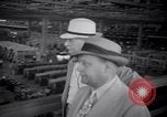Image of OPM chief Knudsen at Boeing plane factory Seattle Washington USA, 1941, second 24 stock footage video 65675028749