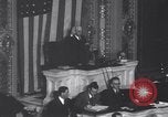 Immagine di Il presidente Franklin Roosevelt a 77th Congress Washington DC USA, 1941, secondo 25 filmato di repertorio 65675028757