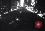 Image of New Years celebration in Times Square New York City USA, 1941, second 5 stock footage video 65675028759