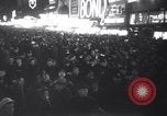 Image of New Years celebration in Times Square New York City USA, 1941, second 7 stock footage video 65675028759