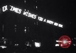 Image of New Years celebration in Times Square New York City USA, 1941, second 50 stock footage video 65675028759