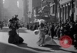 Image of Mummers in gala parade Philadelphia Pennsylvania USA, 1941, second 17 stock footage video 65675028760