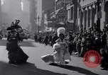 Image of Mummers in gala parade Philadelphia Pennsylvania USA, 1941, second 18 stock footage video 65675028760