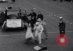 Image of Mummers in gala parade Philadelphia Pennsylvania USA, 1941, second 27 stock footage video 65675028760