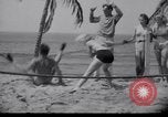 Image of Relna Brewster wrestles male opponent Venice Beach Los Angeles California USA, 1938, second 29 stock footage video 65675028765