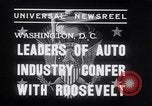 Image of Auto Industry Leaders at White House Washington DC USA, 1938, second 4 stock footage video 65675028766