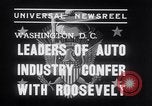 Image of Auto Industry Leaders at White House Washington DC USA, 1938, second 7 stock footage video 65675028766