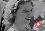 Image of Beach patrol officials and swimsuit models Miami Beach Florida USA, 1938, second 36 stock footage video 65675028768