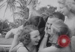 Image of Beach patrol officials and swimsuit models Miami Beach Florida USA, 1938, second 44 stock footage video 65675028768