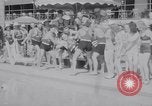 Image of Beach patrol officials and swimsuit models Miami Beach Florida USA, 1938, second 49 stock footage video 65675028768