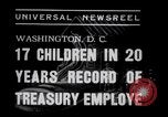 Image of William White's Family Washington DC USA, 1938, second 6 stock footage video 65675028769