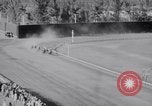 Image of American thoroughbred horse Lawrin at Flamingo Stakes Hialeah Florida USA, 1938, second 35 stock footage video 65675028770