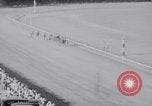 Image of American thoroughbred horse Lawrin at Flamingo Stakes Hialeah Florida USA, 1938, second 40 stock footage video 65675028770