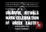 Image of Greek Orthodox Easter rituals Astoria New York USA, 1938, second 19 stock footage video 65675028771