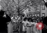 Image of Greek Orthodox Easter rituals Astoria New York USA, 1938, second 36 stock footage video 65675028771