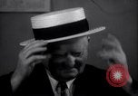 Immagine di Il Vice Presidente John Nance Garner cerca su cappelli Washington DC USA, 1938, secondo 10 filmato di repertorio 65675028772