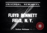 Standbild Tailless Bumblebee Flugzeugs Brooklyn New York City USA, 1938, aus Sekunde 3 historischem Filmmaterial Videoclip 65675028778