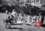 Immagine di Bulldog denominata bellezza luminosa con le sue tredici cuccioli Philadelphia Pennsylvania USA, 1938, secondo 18 filmato di repertorio 65675028779