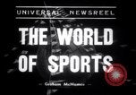 Image of University of Illinois Gymnasts Team perform gymnastics Champaign Illinois USA, 1938, second 3 stock footage video 65675028781