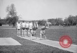 Image of University of Illinois Gymnasts Team perform gymnastics Champaign Illinois USA, 1938, second 18 stock footage video 65675028781