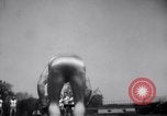 Image of University of Illinois Gymnasts Team perform gymnastics Champaign Illinois USA, 1938, second 33 stock footage video 65675028781