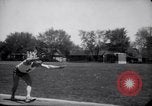 Image of University of Illinois Gymnasts Team perform gymnastics Champaign Illinois USA, 1938, second 35 stock footage video 65675028781