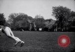 Image of University of Illinois Gymnasts Team perform gymnastics Champaign Illinois USA, 1938, second 38 stock footage video 65675028781