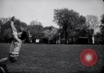 Image of University of Illinois Gymnasts Team perform gymnastics Champaign Illinois USA, 1938, second 39 stock footage video 65675028781
