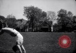 Image of University of Illinois Gymnasts Team perform gymnastics Champaign Illinois USA, 1938, second 40 stock footage video 65675028781